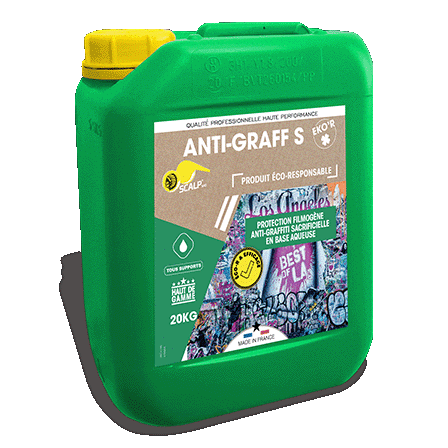 Protección antigrafitis incolora y de base biológica