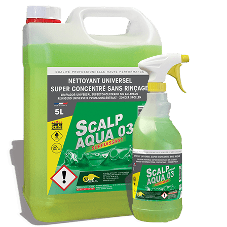 Universal no-rinse cleaner and degreaser