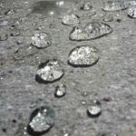 Hydrophobierende Imprägnierung mit Abperleffekt