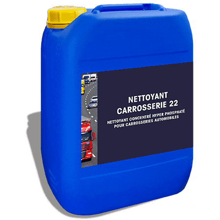 Auto-body degreasing cleaner