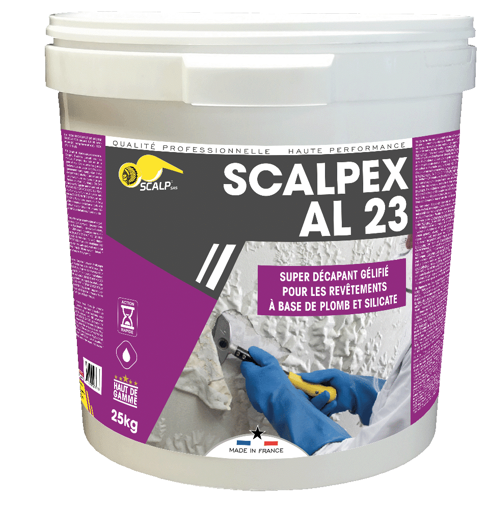 Décapant gel peinture au plomb - SCALPEX AL 23