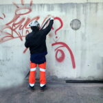 Intensywny środek do usuwania graffiti