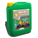 Eco-responsible brick facade cleaner